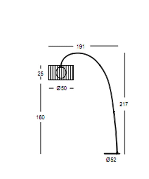 Напольный светильник Morosini Fog TE A PLISSE