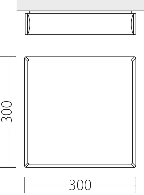 Потолочный светильник Quattrobi FORMA5 SOFFITTO Quattrobi