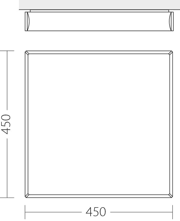 Потолочный светильник Quattrobi FORMA5 SOFFITTO Quattrobi