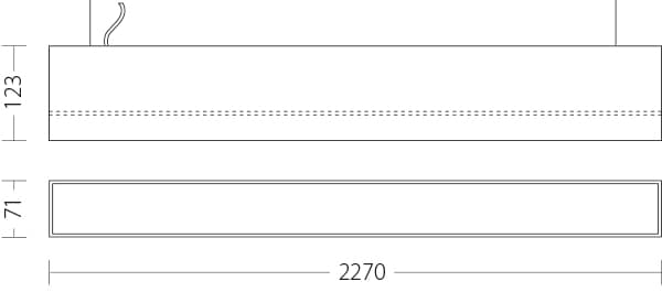 Подвесной светильник Quattrobi LINEADILUCE SOSPENSIONE Quattrobi