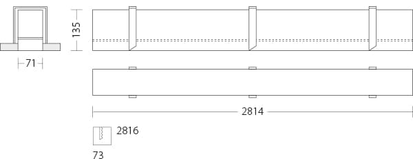 Встраиваемый светодиодный светильник Quattrobi LINEADILUCE Quattrobi