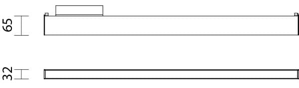 Трековый светодиодный светильник Quattrobi LINEA T Quattrobi