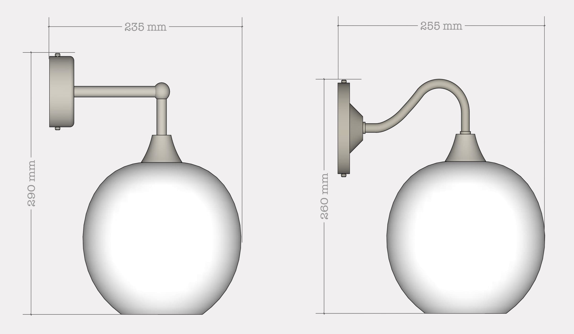 Настенный светильник Rothschild & Bickers Pick-n-Mix Wall Light Ball — фото 2