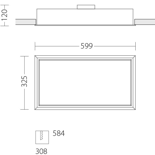 Встраиваемый светодиодный светильник Quattrobi REWC Quattrobi