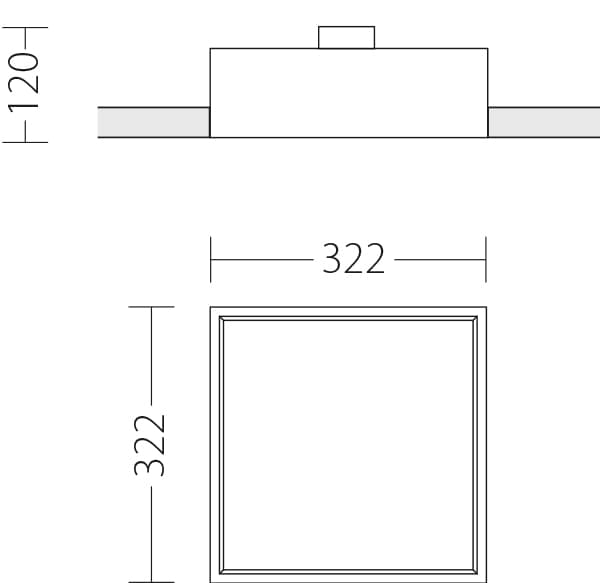 Встраиваемый светодиодный светильник Quattrobi REWC Quattrobi