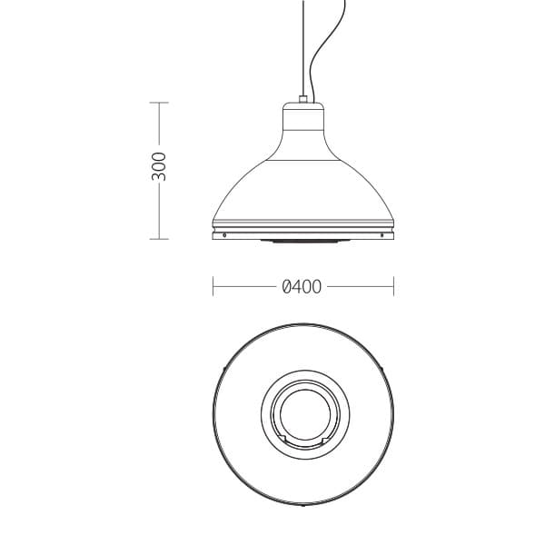 Подвесной светильник Quattrobi INDUSTRY II Quattrobi