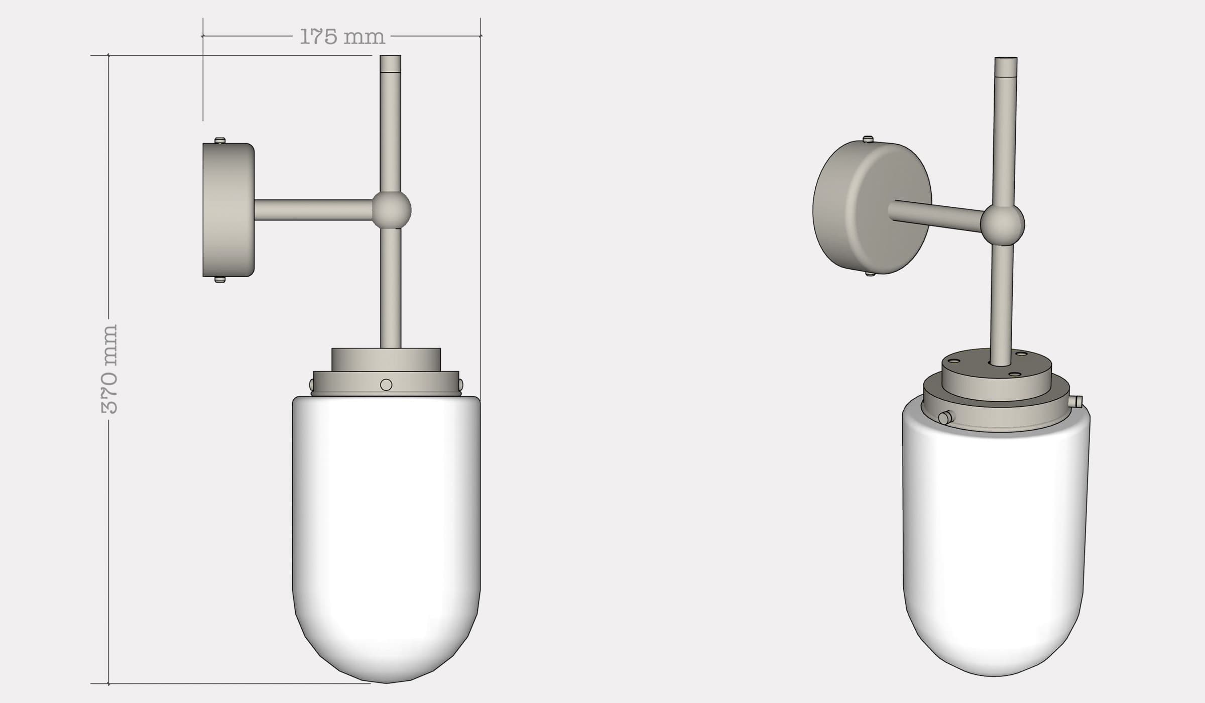 Настенный светильник Rothschild & Bickers Ship Wall Light Rothschild & Bickers