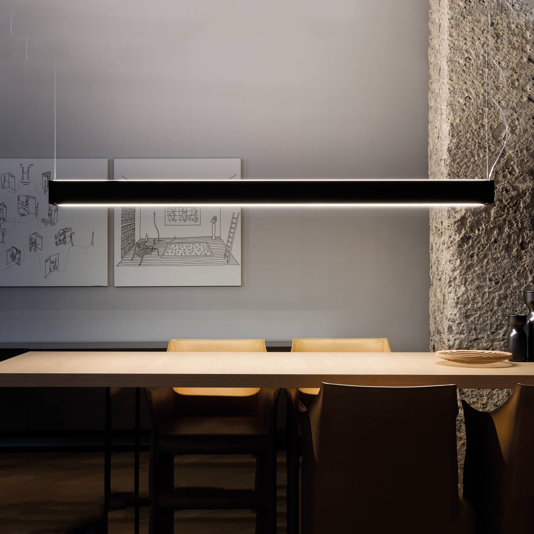 Подвесной светильник Nemo TRU Pendant horizontal