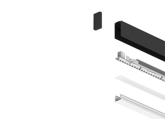 Потолочный светильник Prolicht IDAHO 40 surface Prolicht