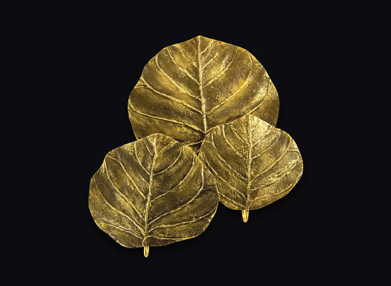 Настенный светильник Charles GUADELOUPE, 3 feuilles Charles