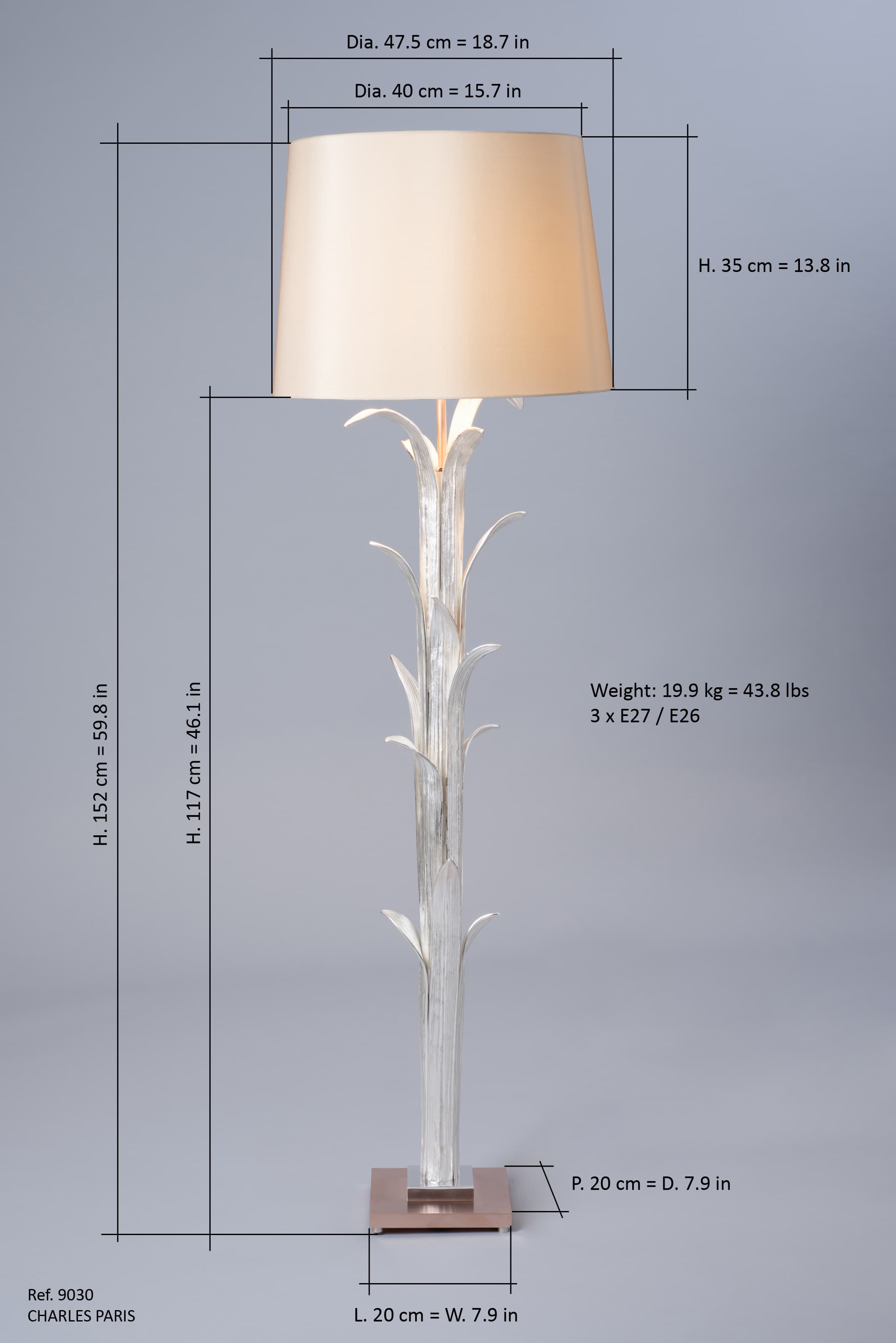 Торшер Charles SAVANE Charles