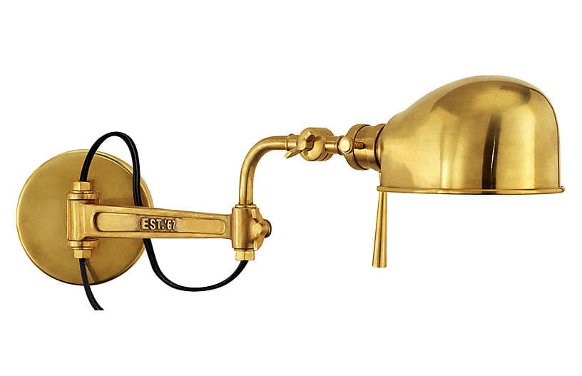 Настенный светильник Ralph Lauren Home RL '67 Swing Arm Wall Lamp Ralph Lauren Home