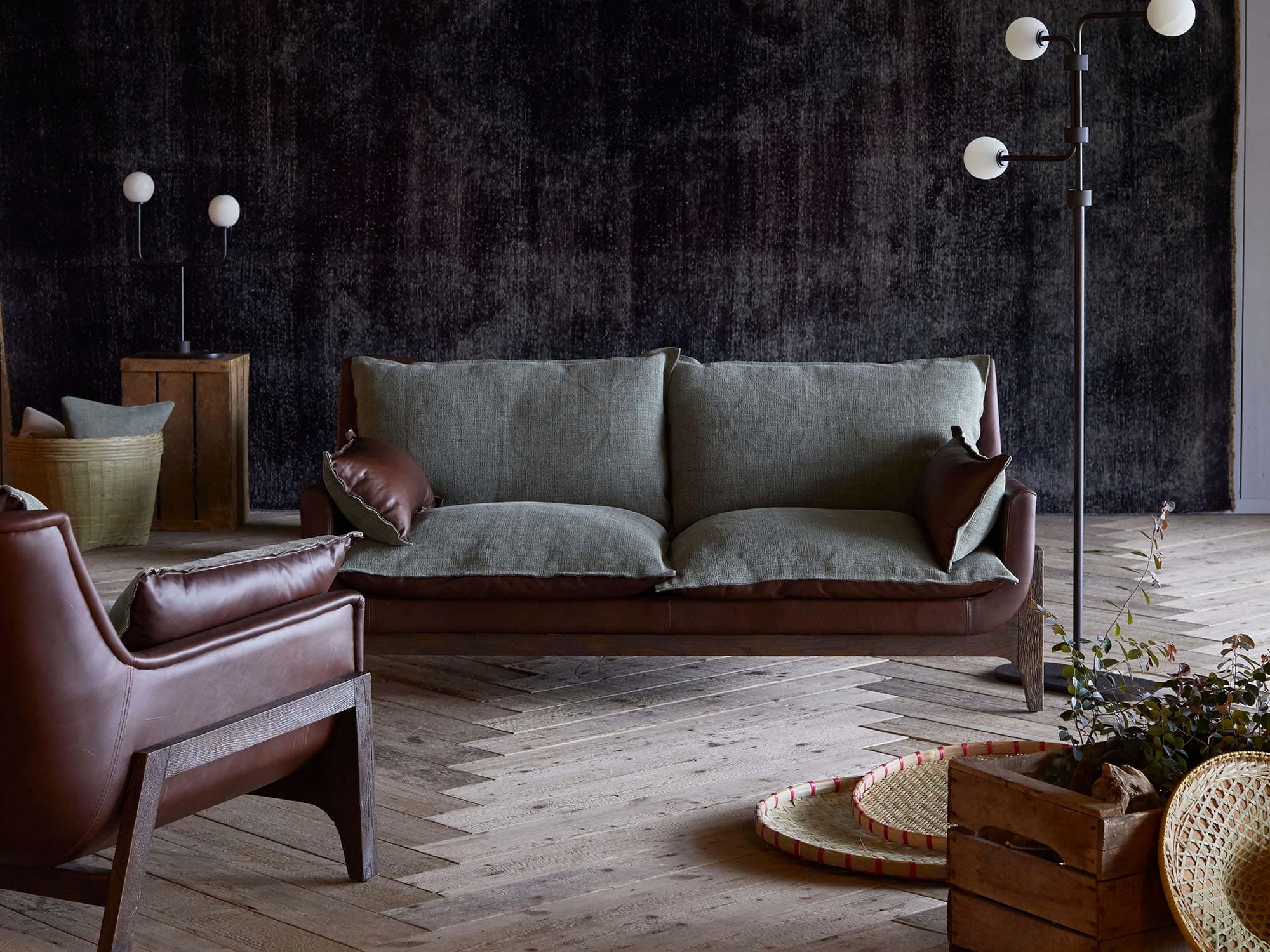 Напольный светильник Bleu Nature OJAJA Floor lamp Bleu Nature