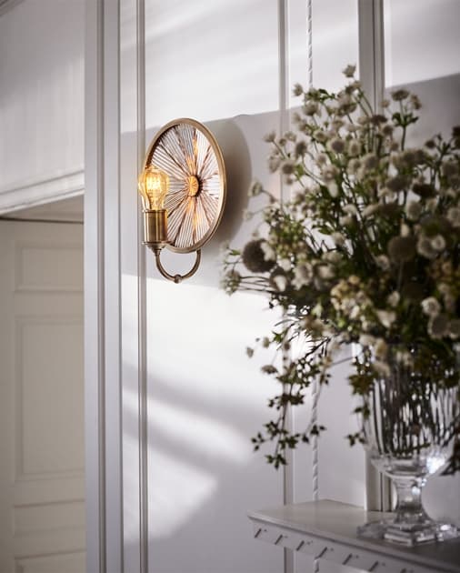 Настенный светильник Ralph Lauren Home Rivington Small Round Sconce Ralph Lauren Home