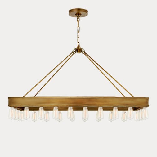 Люстра Ralph Lauren Home Roark Rectangular Chandelier
