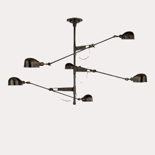 Люстра Ralph Lauren Home RL '67 Triple-Arm Chandelier