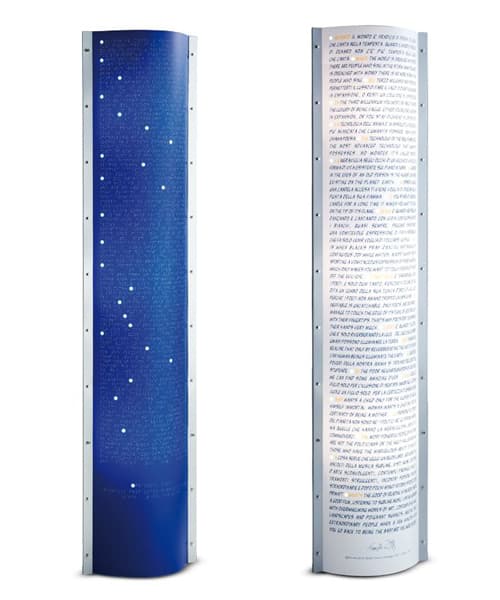 Напольный светильник Slamp SCRIPTA BRAILLE Slamp