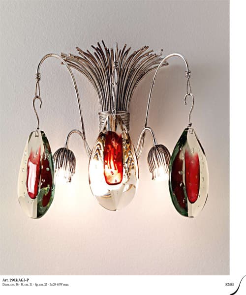 Настенный светильник Stillux Stone 2903/AG3-P