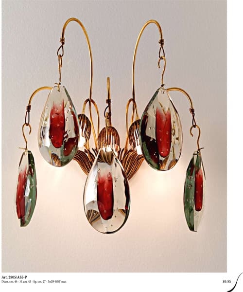 Настенный светильник Stillux Stone 2805/AS5-P