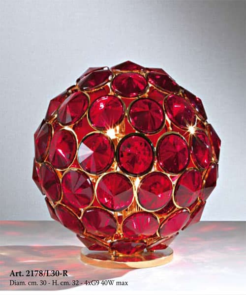 Настольная лампа Stillux Diamond  2178/L30-R Stillux