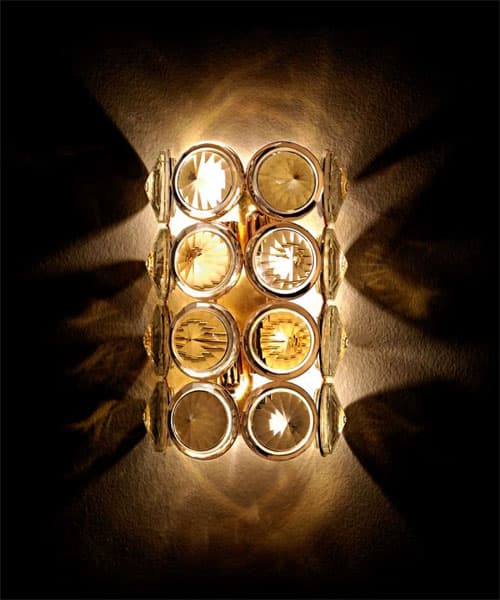 Настенный светильник Stillux Diamond 2198/AL-T Stillux