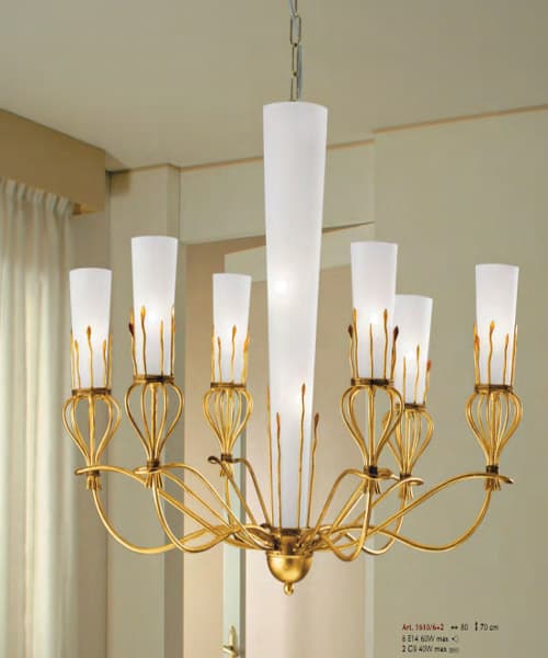 Люстра Stillux FENICIA GOLD 1610/6+2 Stillux