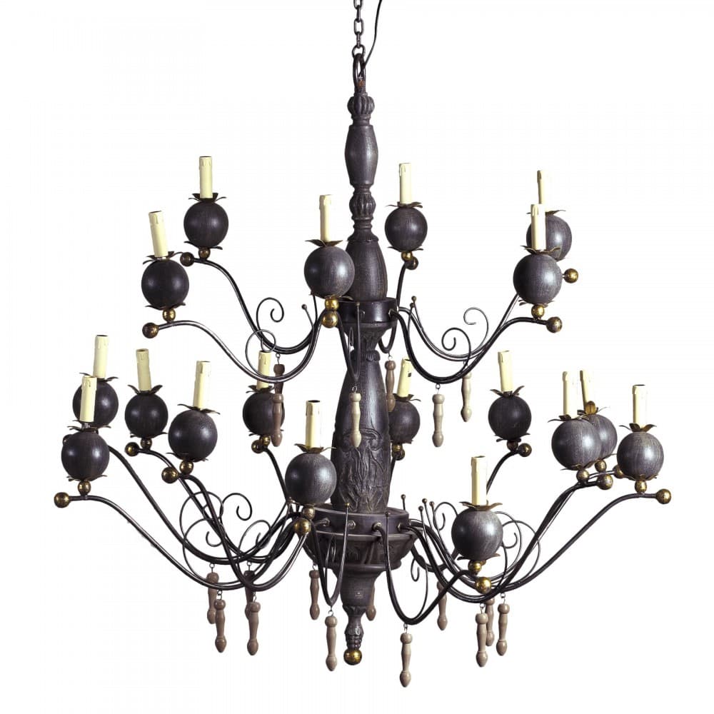 Люстра Becara 18 light pomegrates chandelier