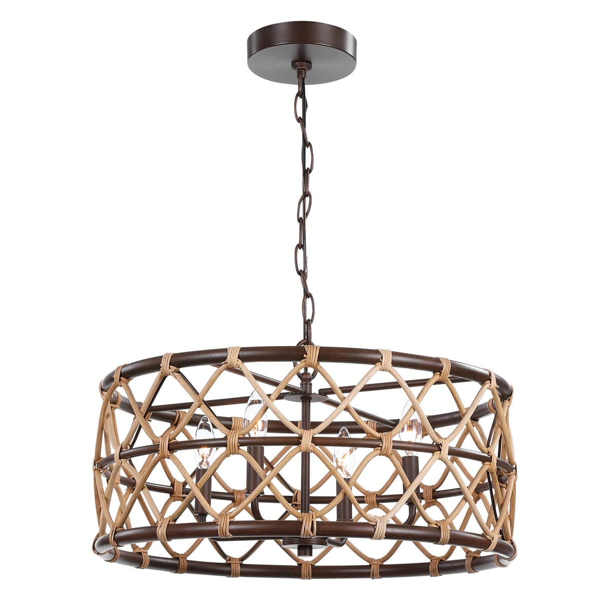 Подвесной светильник UTTERMOST Hilo, 4 Lt Pendant UTTERMOST