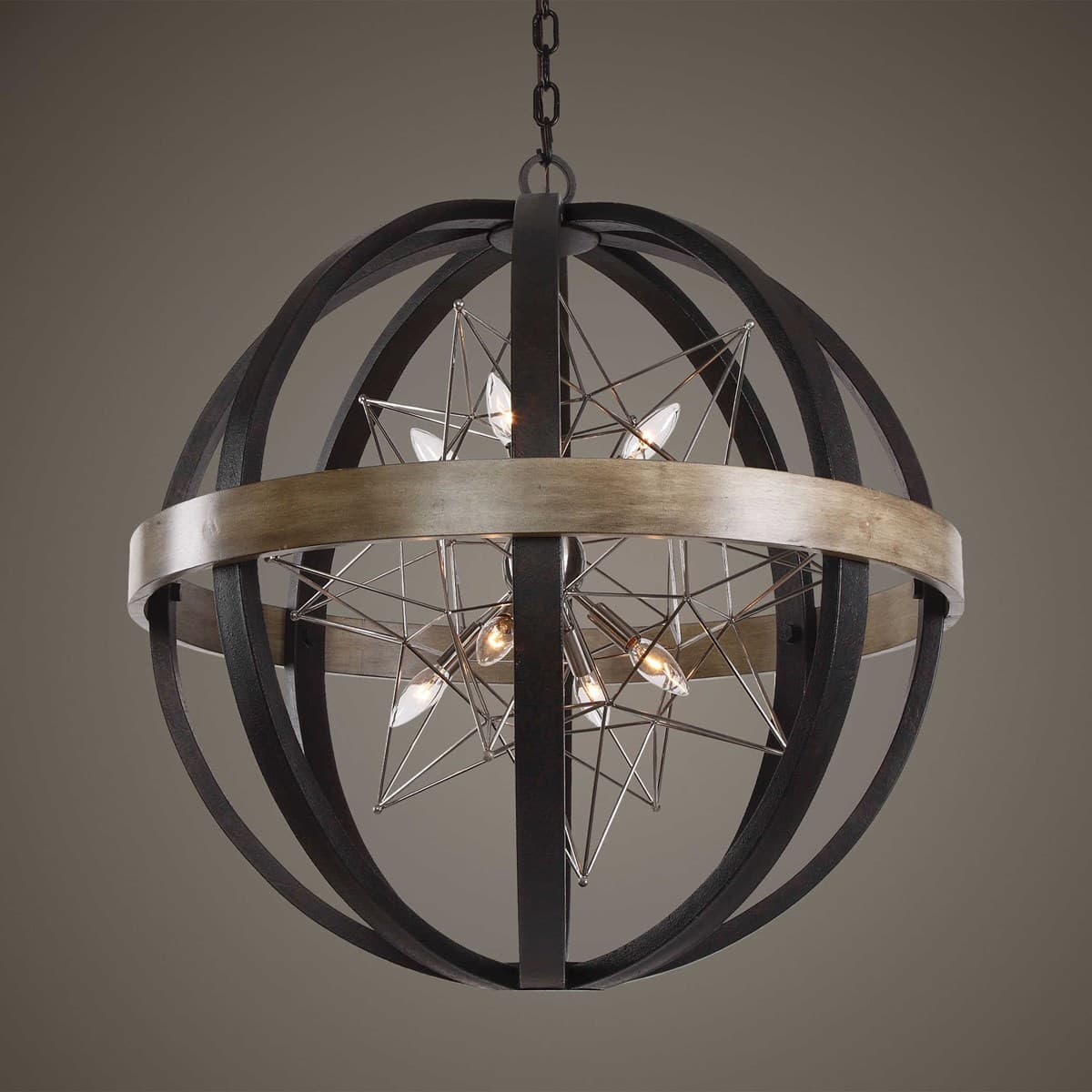 Люстра UTTERMOST Polaris, 8 Lt Pendant UTTERMOST