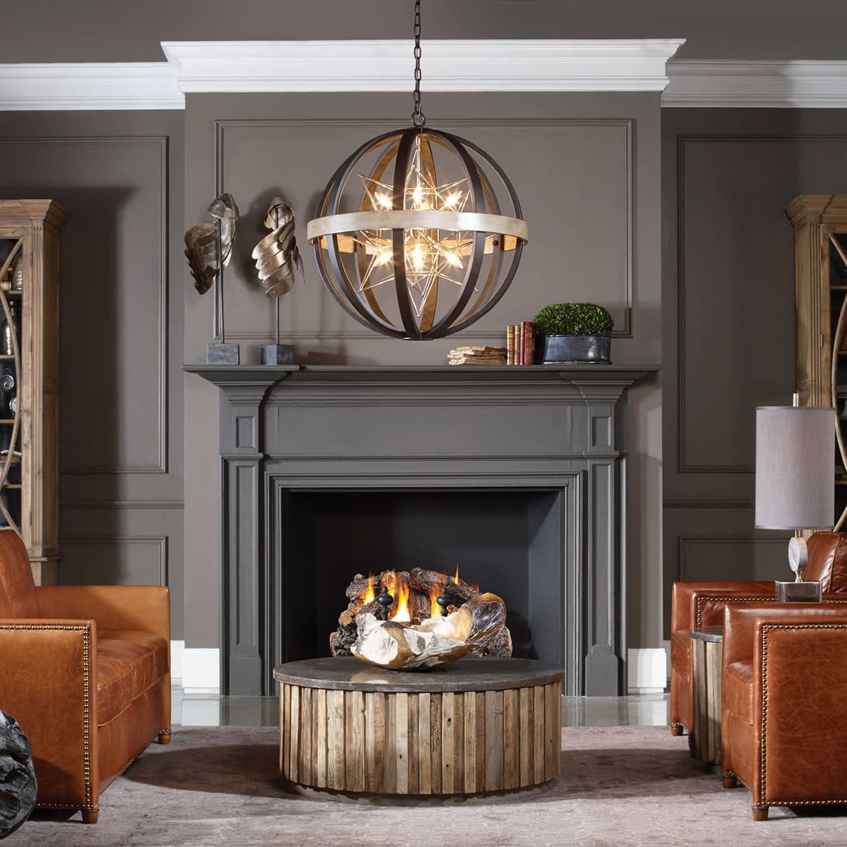 Люстра UTTERMOST Polaris, 8 Lt Pendant UTTERMOST