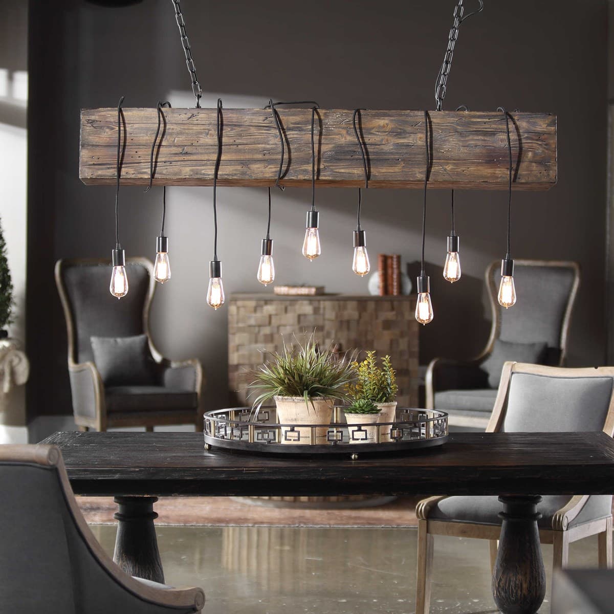 Подвесной светильник UTTERMOST Reading Station, 9 Lt Pendant UTTERMOST