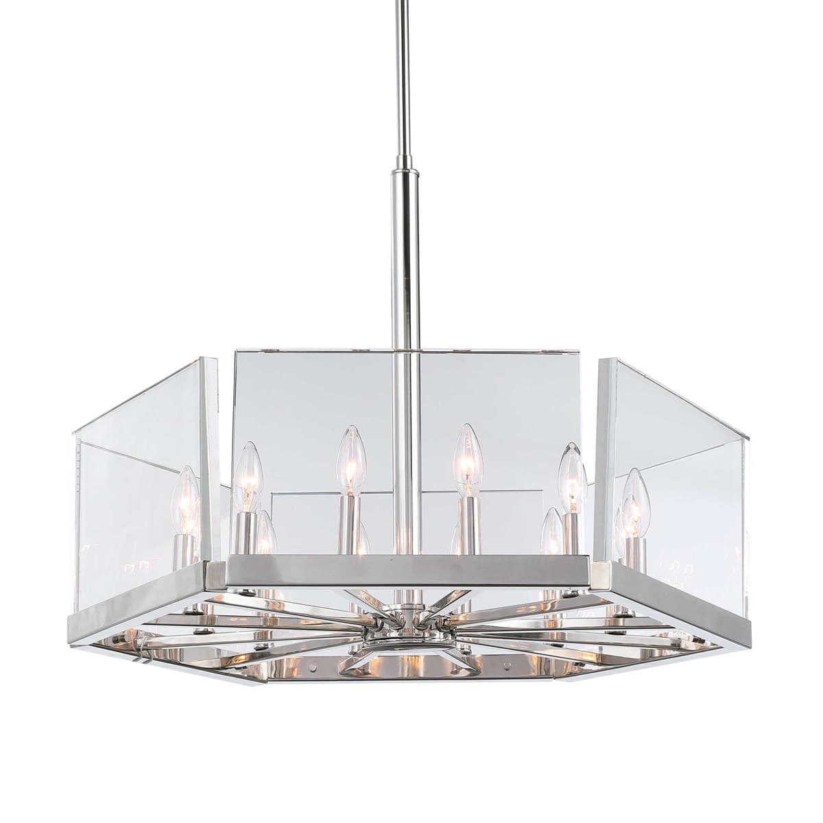 Люстра UTTERMOST Crystal Ingot, 12 Lt Pendant UTTERMOST