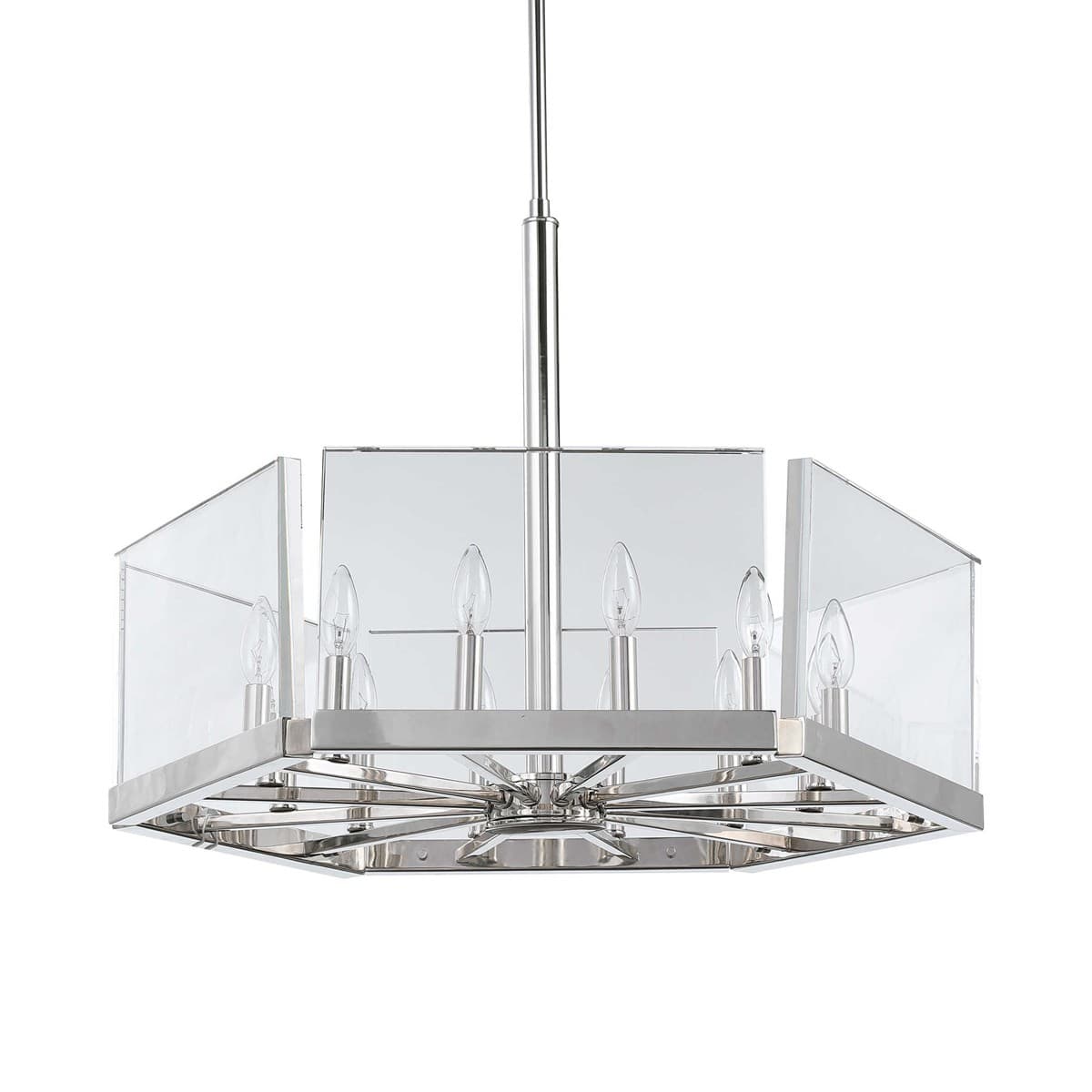 Люстра UTTERMOST Crystal Ingot, 12 Lt Pendant UTTERMOST