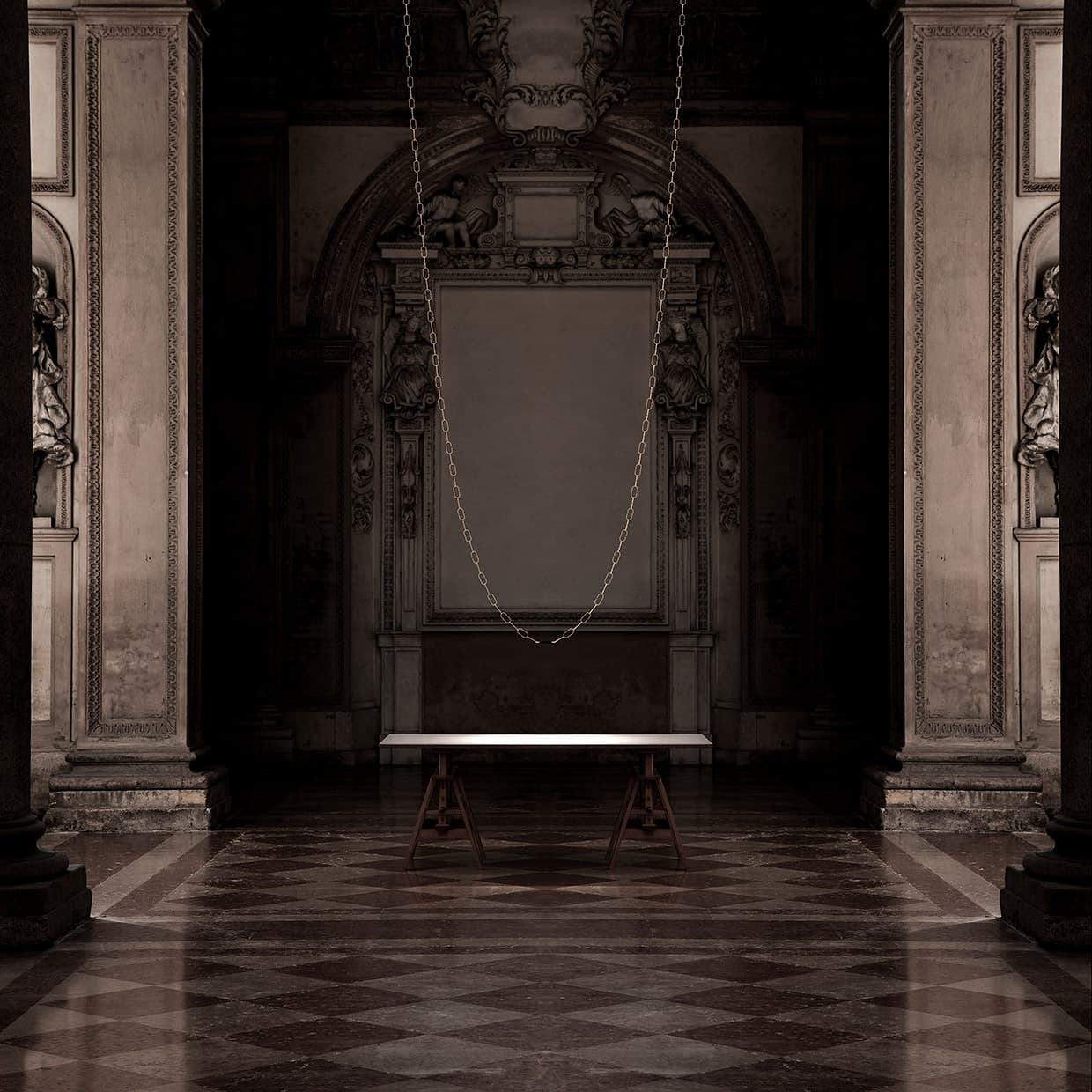 Подвесной светильник Davide Groppi ChainDelier Davide Groppi