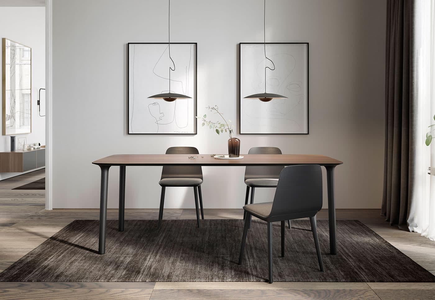 Обеденный стол Treku Roll table