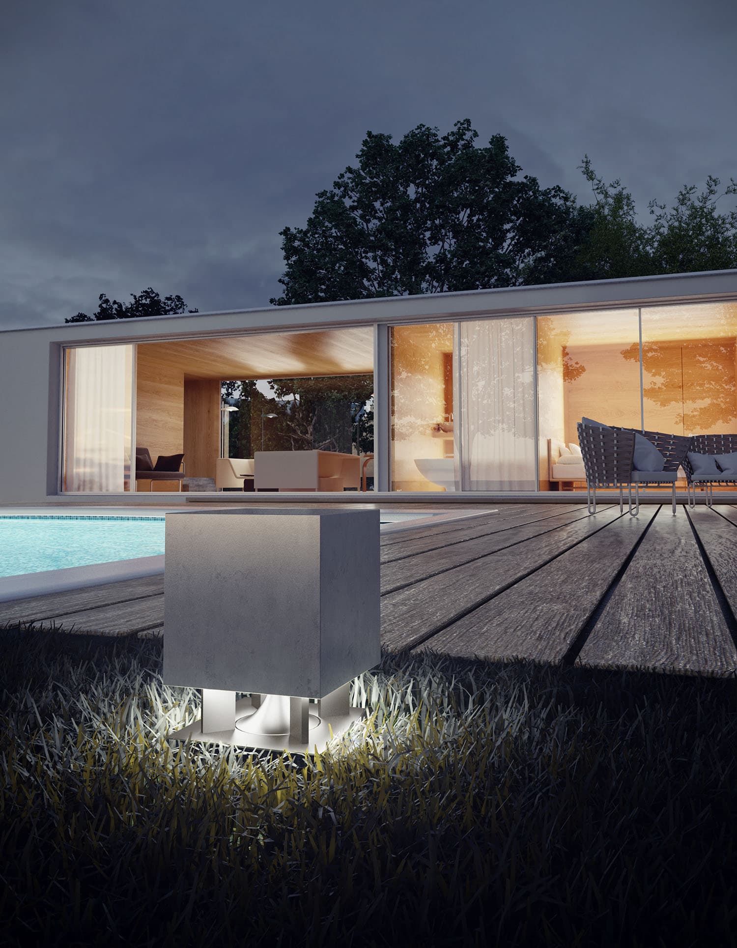 Уличный светильник OLEV Cimento OLEV