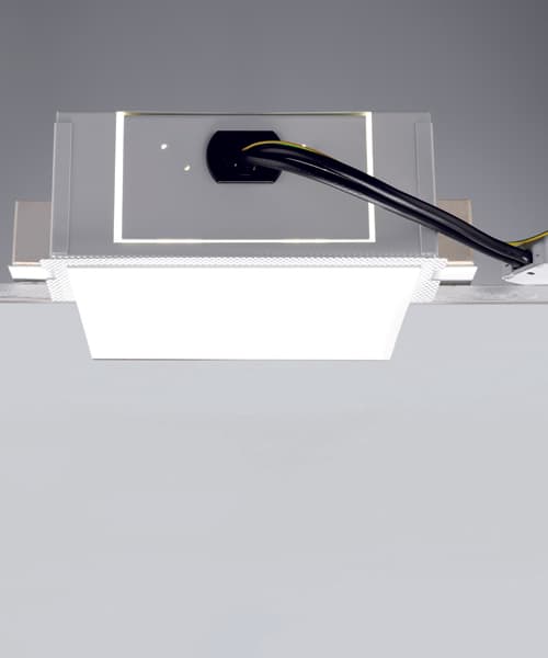 Встраиваемый в потолок светильник Egoluce Architectural Ghost 6600-6601/ MiniGhost 6 Egoluce Architectural