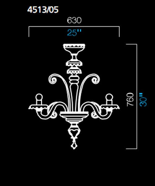 Люстра Barovier&Toso 4513/05