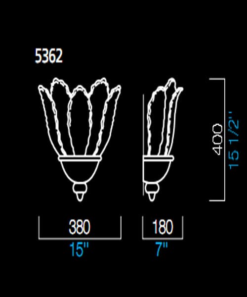 Настенный светильник Barovier&Toso 5362 Barovier&Toso