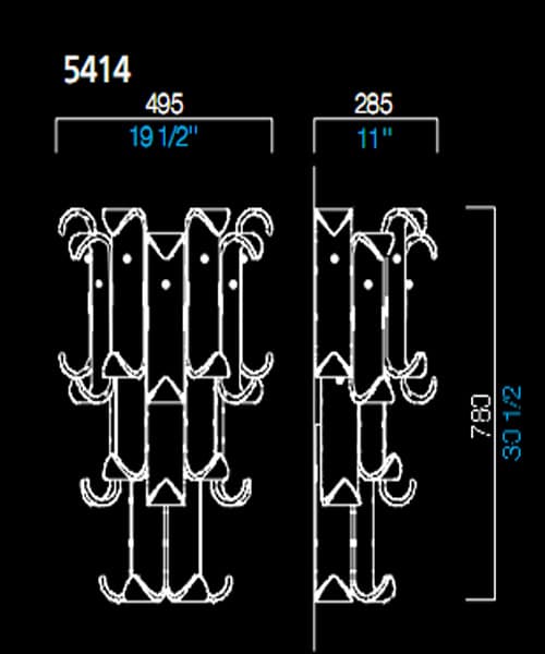 Настенный светильник Barovier&Toso 5414 Barovier&Toso