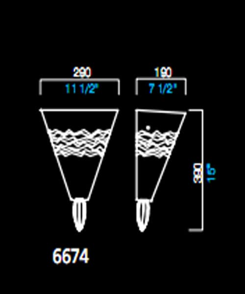 Настенный светильник Barovier&Toso 6674 Barovier&Toso