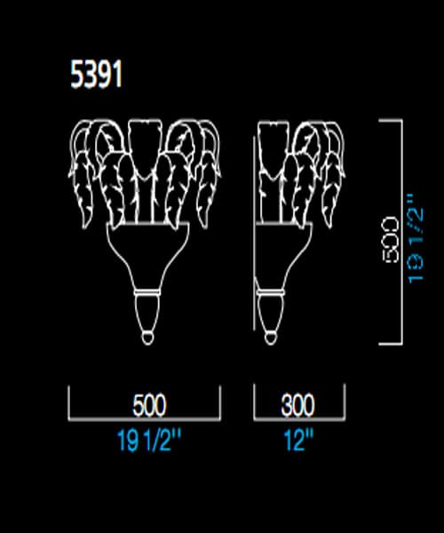 Настенный светильник Barovier&Toso 5391 Barovier&Toso