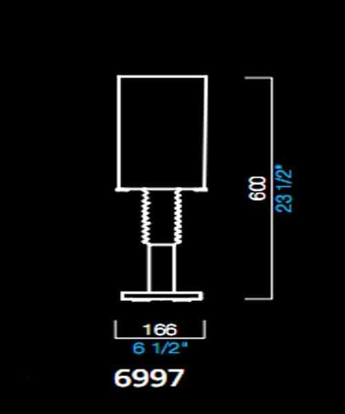 Настольная лампа Barovier&Toso 6997 Barovier&Toso