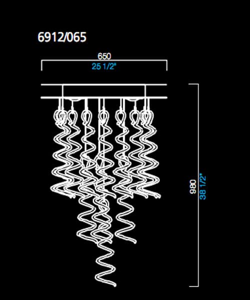 Потолочный светильник Barovier&Toso 6912/065 Barovier&Toso