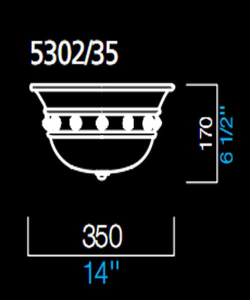 Потолочный светильник Barovier&Toso 5302/35 Barovier&Toso