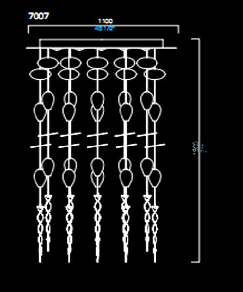 Потолочный светильник Barovier&Toso 7007 Barovier&Toso