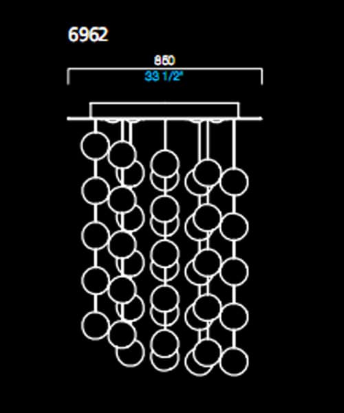 Потолочный светильник Barovier&Toso 6962 Barovier&Toso