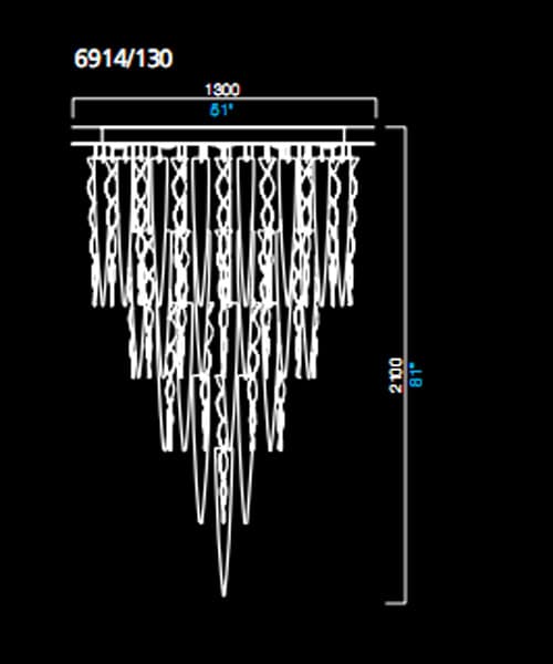 Потолочный светильник Barovier&Toso 6914/130 Barovier&Toso