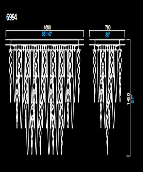 Потолочный светильник Barovier&Toso 6994 Barovier&Toso