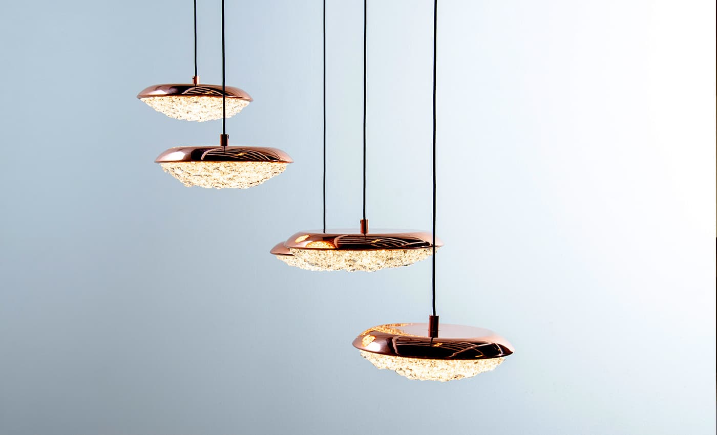 Подвесной светильник Manooi ORIGO CRYSTAL pendant lamp — фото 2